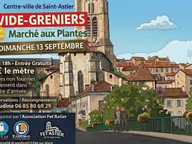 agenda Dordogne Vide-grenier et marché aux plantes