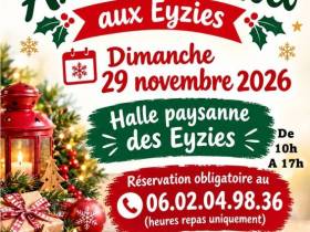 Marché artisanal de Noël aux Eyzies