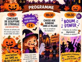agenda Dordogne Soirée Halloween 