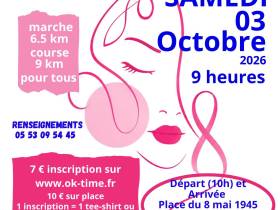 agenda Dordogne Les Foulées Roses de Périgueux