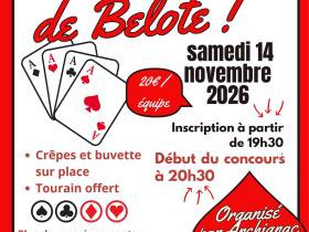 CONCOURS DE BELOTE