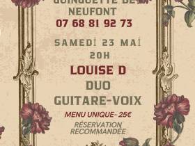 agenda Dordogne Louise D - la guinguette de Neufont 