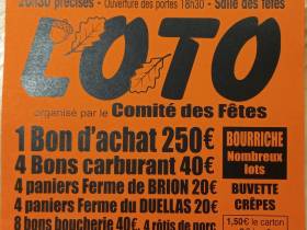 Loto du Comité des Fêtes