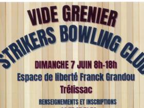agenda Dordogne Vide Grenier du Strikers Bowling Club