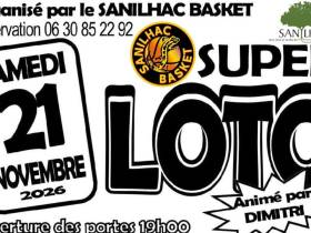 Super loto du club de basket de Sanilhac