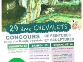 agenda Dordogne 29ème édition des Chevalets de Saint-Pardoux-de-Mareuil : Concours de peintures & sculptures