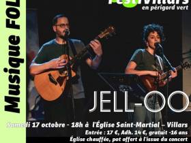 Agenda Dordogne MUSIQUE FOLK : JELL-OO 