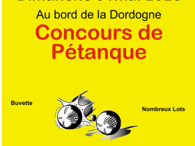 agenda Dordogne Concours de Pétanque à Cazoulès 
