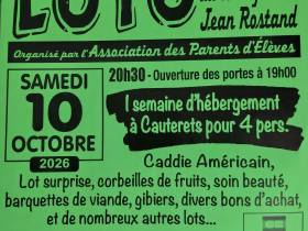 agenda Dordogne Loto du collège