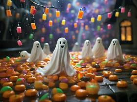 Chasse aux bonbons ou au sort