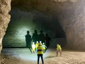 Agenda Dordogne Visite des carrières de chaux  