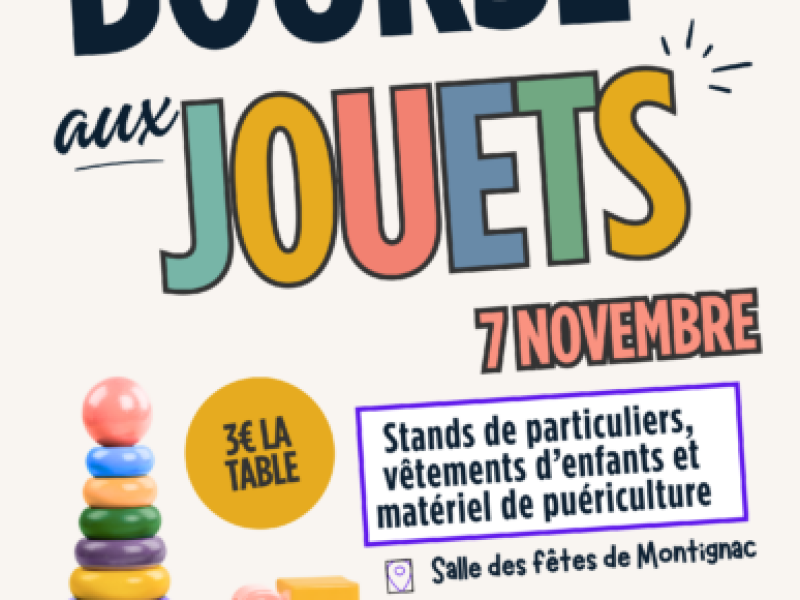 Bourse aux jouets