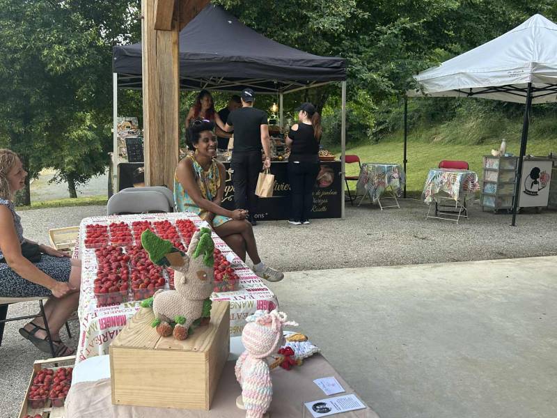 Marché Gourmand de Lacropte