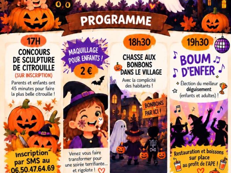 Soirée Halloween 