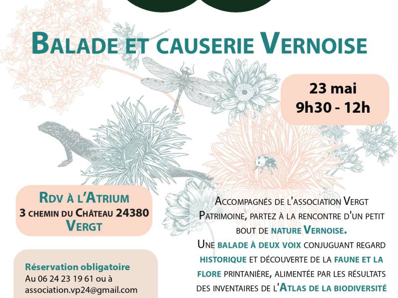 Fête de la nature : Balade et causerie Vernoise