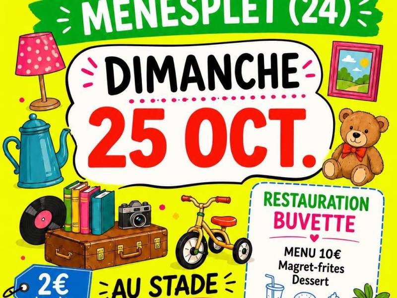 Brocante-vide-grenier du foot