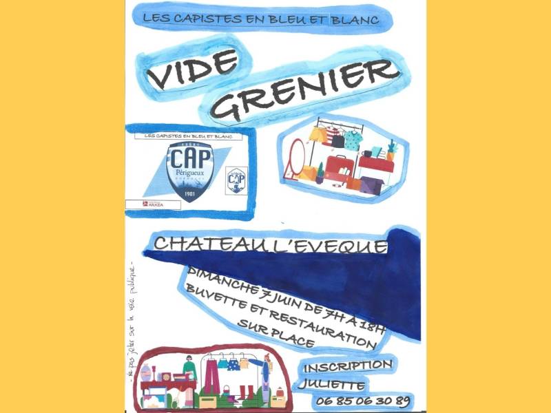 Vide grenier à Château-L\'évêque