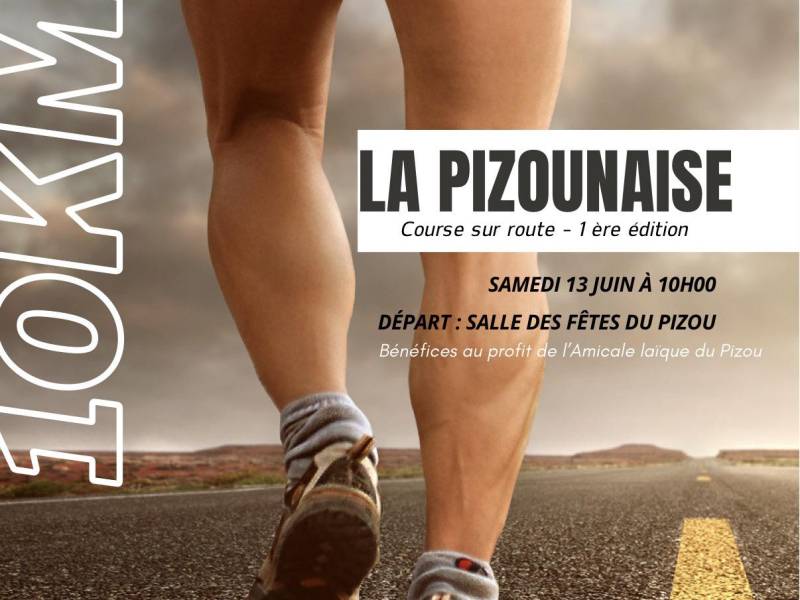La Pizounaise, course sur route