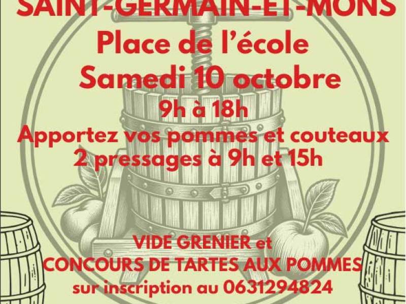 Fête de la Pomme et vide grenier