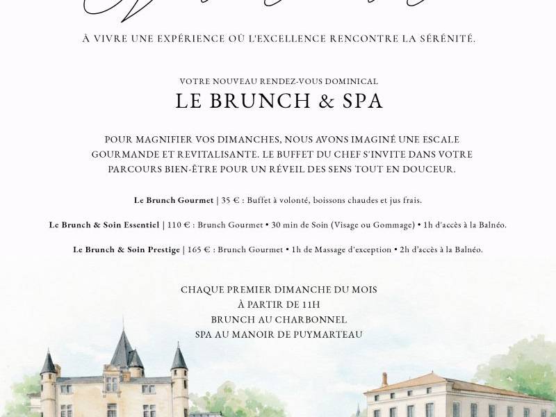 Brunch & spa  