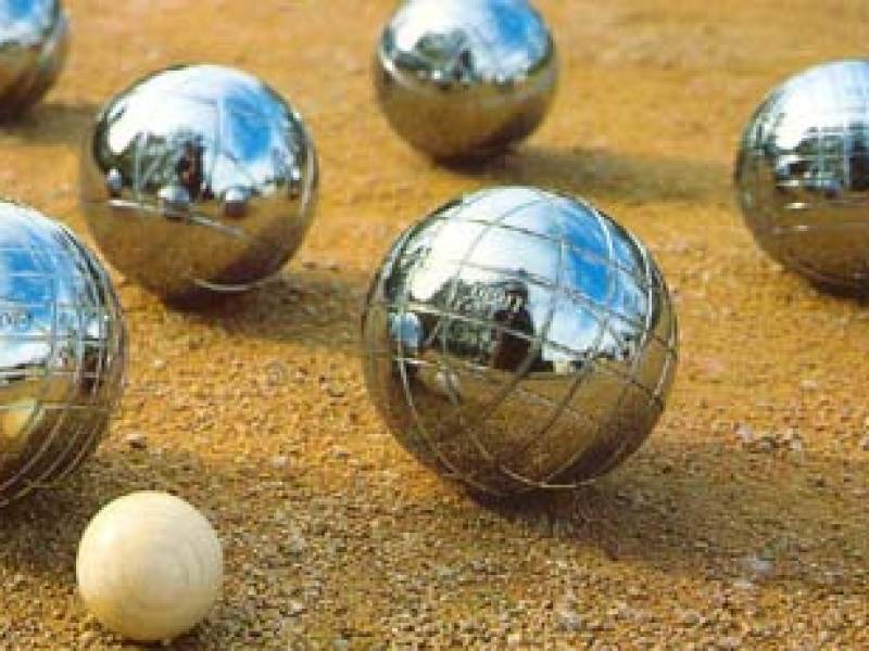 Concours de pétanque  