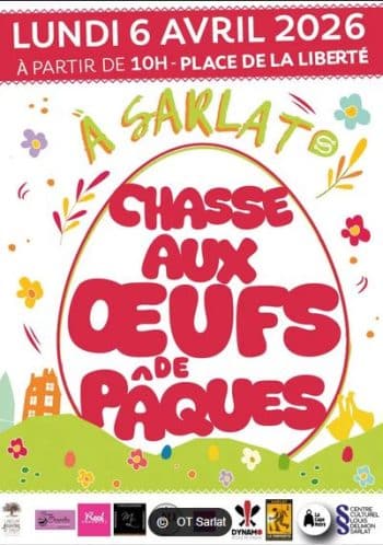 Sarlat - Chasse aux oeufs Sarlat 2026
