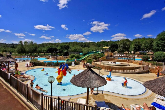 Complesso di piscine Camping La Châtaigneraie
