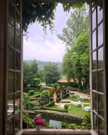 Manoir d'Hautegente jardin