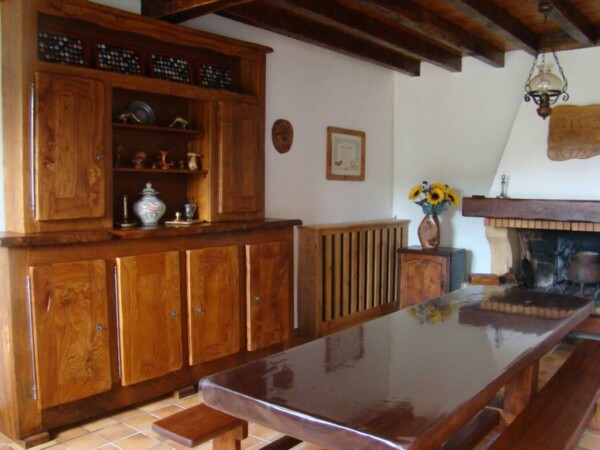 Gîte les combes sala da pranzo