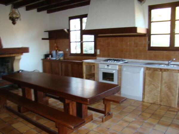 Gîte les combes cucina