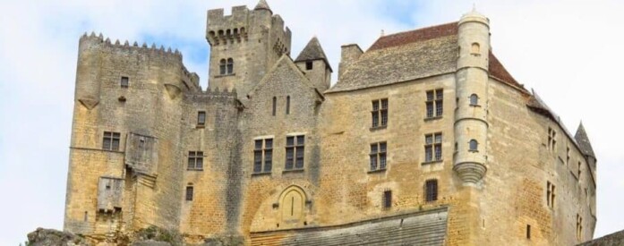 Towers and Facades of Beynac Castle