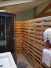 les granges de Sara : bagno con doccia