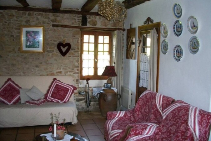 La maison des Lézards : salon