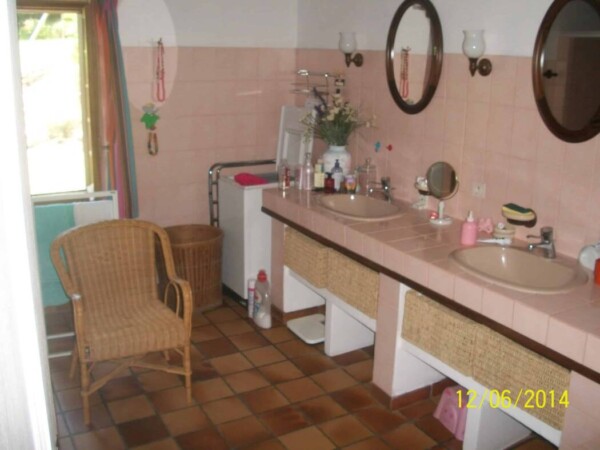 La maison des Lézards : bagno