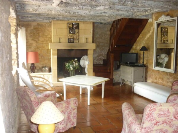 Gîte Beauséjour : salon