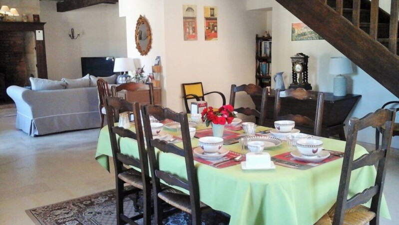 Le magnolia guest house : breakfast