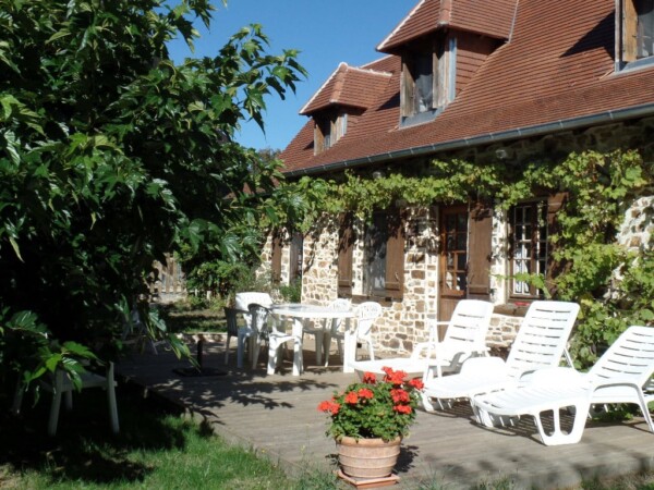 La maison des Lézards : terrazza