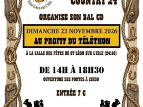 Bal country du Téléthon