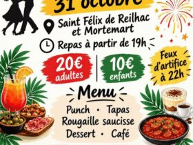 Soirée dansante à Saint Félix de Reilhac et Mortemart
