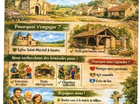 Recherche de bénévoles à Villars