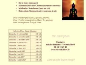 Atelier bien-être autour du Reiki – L’Âme des Maux