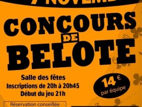 Concours de belote