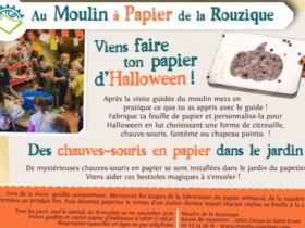 Viens faire ton papier d'Halloween !