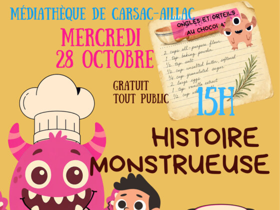 Lecture en mouvement – Histoire Monstrueuse 