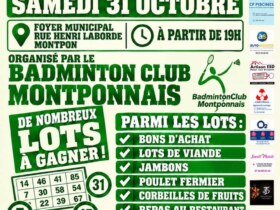 Loto du Badminton Club