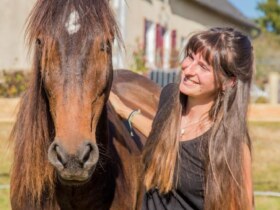 Balade à cheval à l'étang de Rouffiac